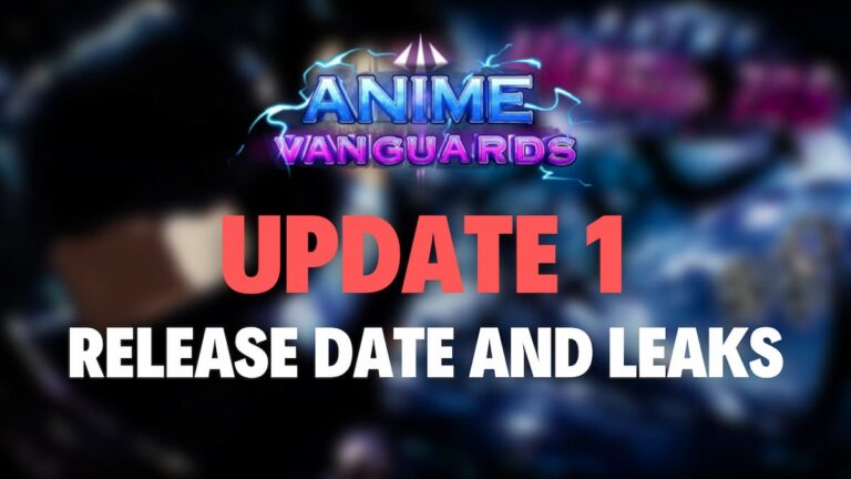 Anime Vanguards Update 1 release date and leaks