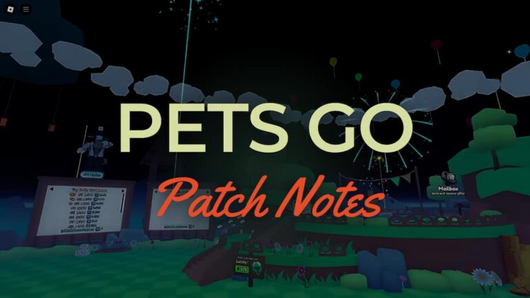 PETS GO Patch Notes