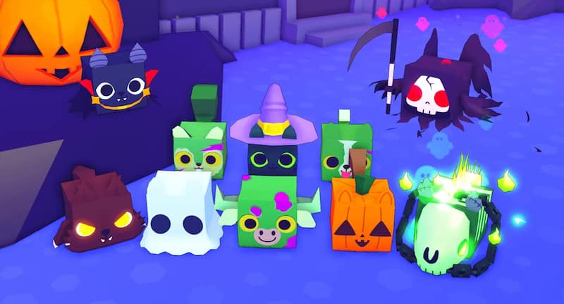 Pet Simulator 99 Halloween pets