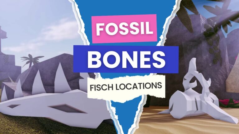 Fisch Fossil Bones