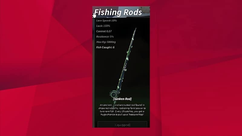 How to get Sunken Rod in Fisch