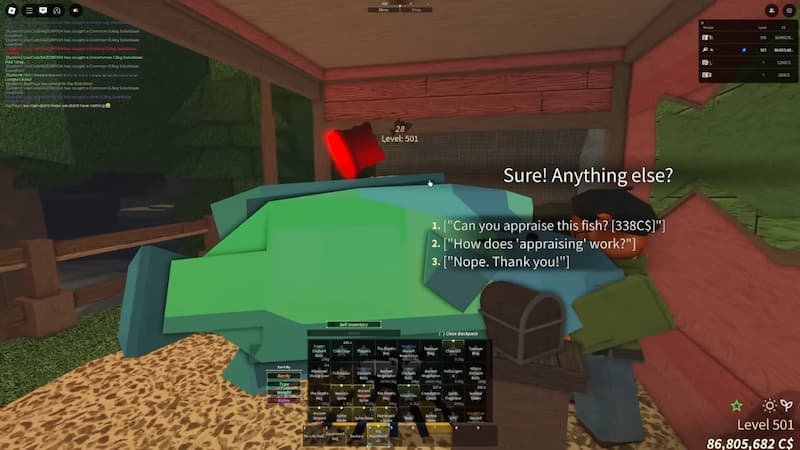 Roblox Fisch Appraisal