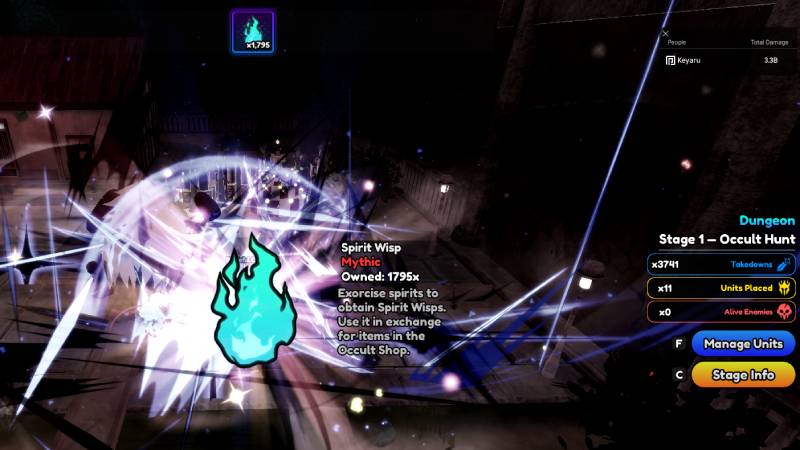 Spirit Wisp Anime Vanguards