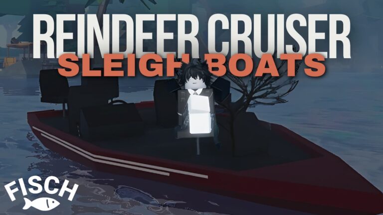 Roblox Fisch Sleigh and Reindeer Cruiser boats